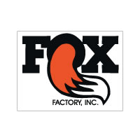 Fox Factory decal sticker medium 2 3/4" x 2"