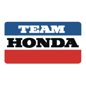 Team Honda Large Decal