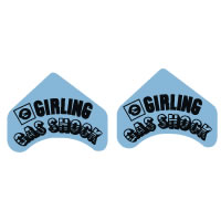 Gas Girling Decal Set