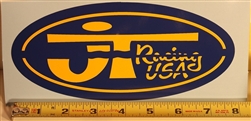 JT Racing USA XL (8") Oval Decal