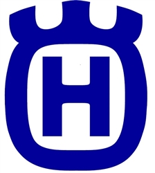 Husky "H" decal sticker