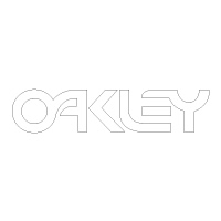 Oakley 6 inch Die Cut Decal White