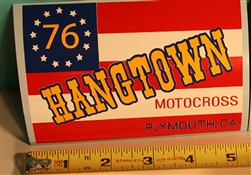 1976 Hangtown Flag decal sticker RM125 CR125M YZ125